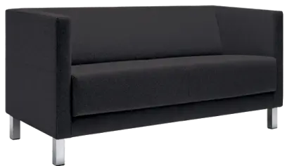 VELA - 3H, křeslo, koženka SL 18 - koženka černá